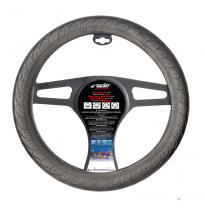 Simoni Racing Funda De Volante Tyre Soft Sil - 35-40cm - Negro